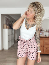 PUCKBAG|SHORTS|ROSADOTS