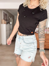 SUE|SHIRT|schwarz