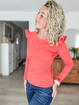 PHOEBE| SLEEVE | CORAL