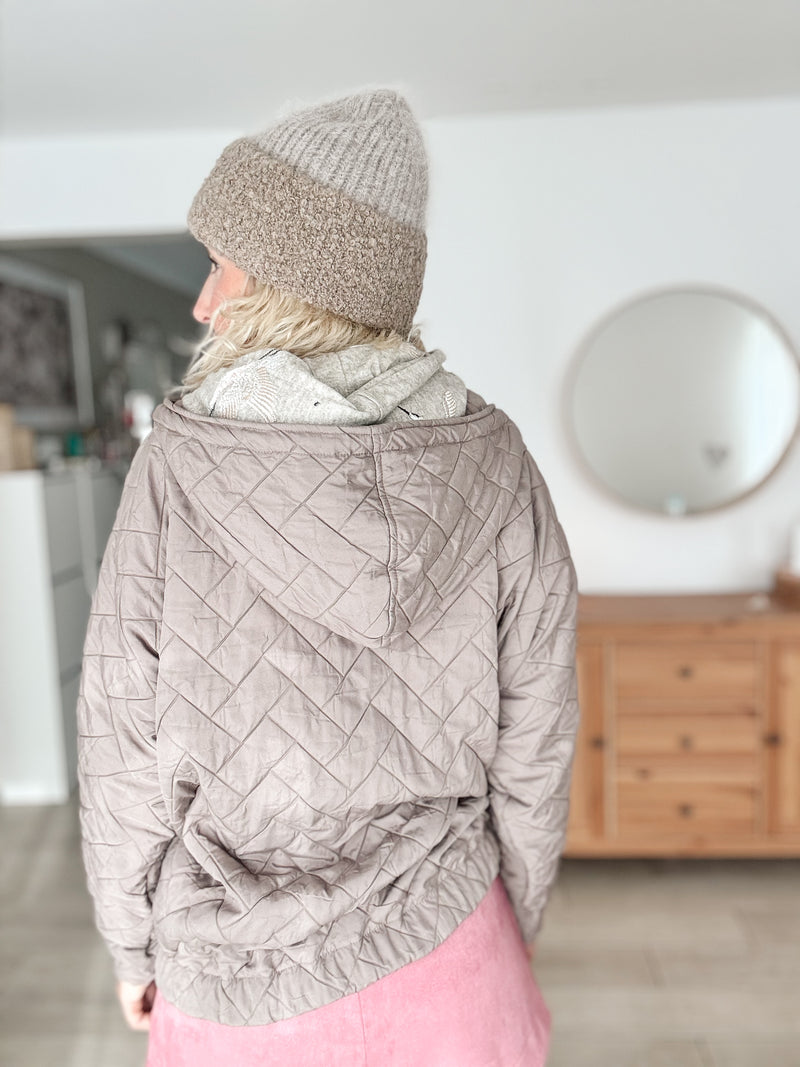 HEDDA | STEPPJACKE| BEIGE