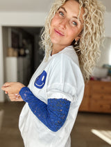 PHOEBE| LACE| BLAU