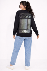 SWEATER |BLACK|GROW