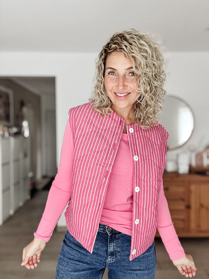 JILAY| WESTE|STRIPEPINK
