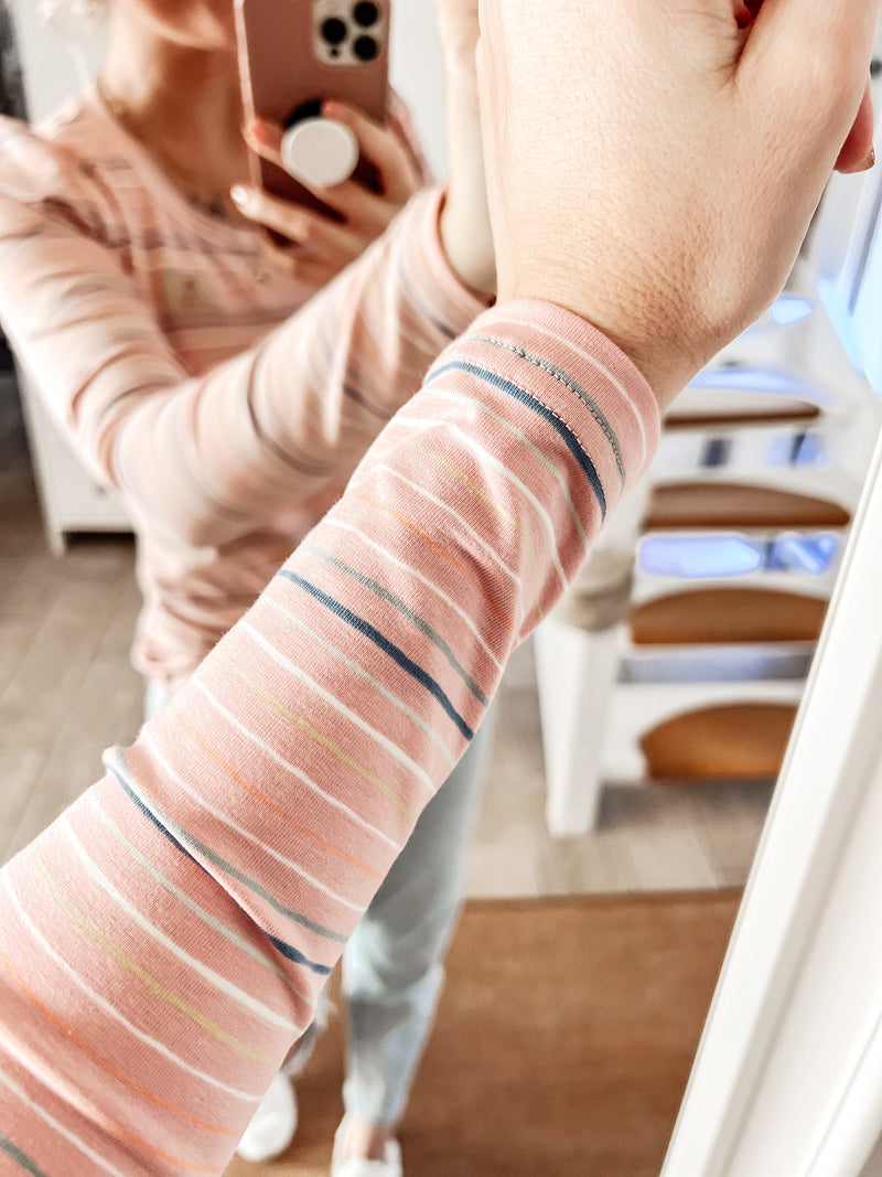 FIONA | SLEEVE | ROSASTRIPES