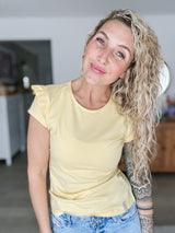 PHOEBE|RÜSCHE|SOFTGELB