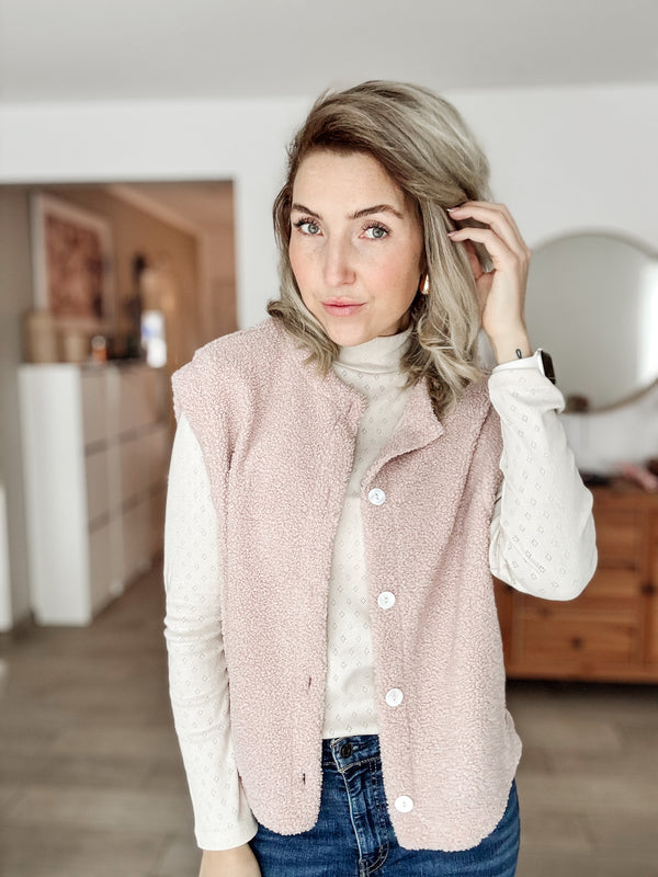 JILAY| TEDDYKNOPF | Rosa dunkel