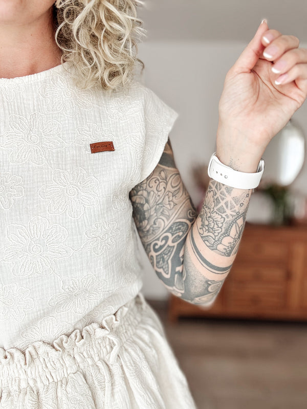 JORINDE | BLUSE| MUSSELINbeige