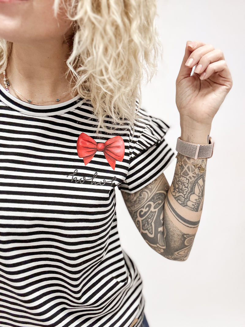 HERMINE | SHIRT|LOOPRED|stripes