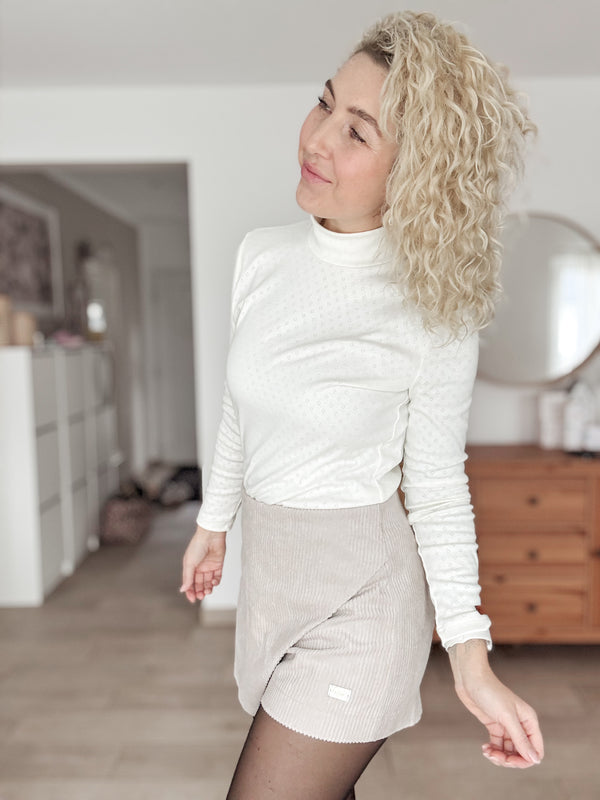 SKORTY | HOSENROCK| CORDbeige