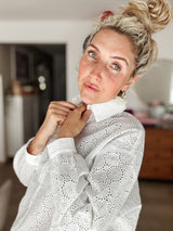 NIA|HEMDBLUSE|LOCHWEIẞ