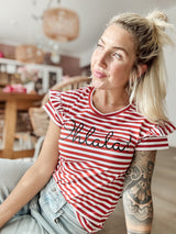 SHIRT|OHLALA|STRIPESRED