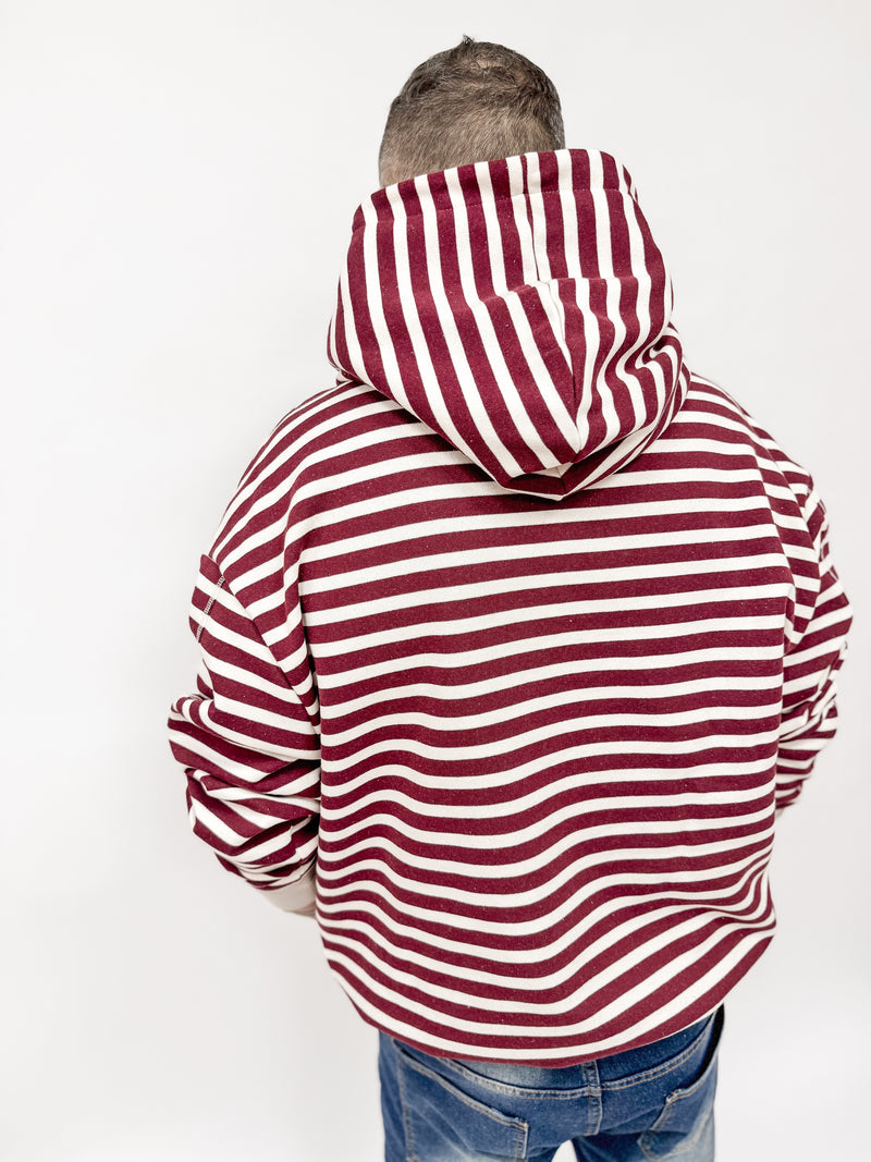 FYI | HOODIE | STRIPESRED