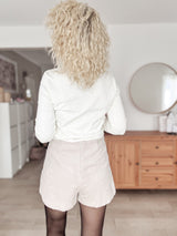 SKORTY | HOSENROCK| CORDbeige