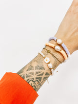 ARMBAND| HEISHI PERLEN | lila